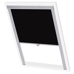 vidaXL Jaluzea opacă tip rulou, negru, CK02, GGL și GGU