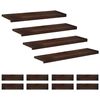 vidaXL Trepte de scară 12 buc. 90 x 25 x 2 cm Maro &icirc;nchis