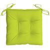 vidaXL Perne de scaun 2 buc. verde deschis 50x50x7 cm textil oxford
