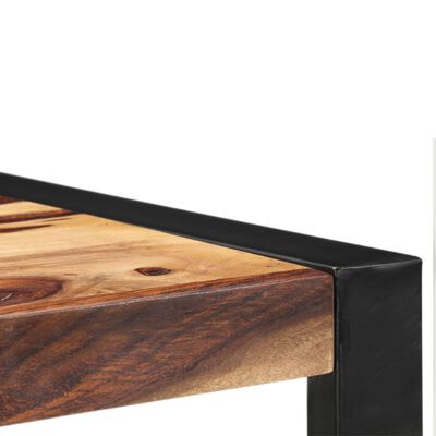 vidaXL Masă de bar, 60 x 60 x 110 cm, lemn masiv de sheesham