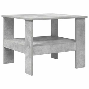 vidaXL Masă de cafea Gri din beton 57 x 55 x 45 cm Lemn prelucrat