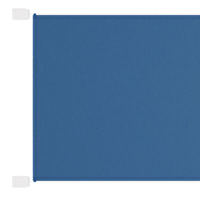 vidaXL Copertină verticală, albastru, 60x600 cm, țesătură oxford