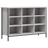vidaXL Pantofar, gri sonoma, 100x35x70 cm, lemn compozit