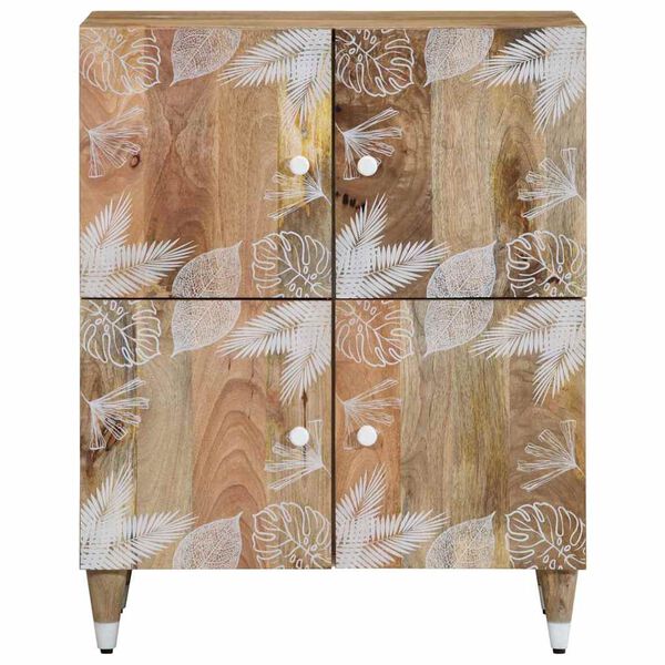 vidaXL Bufetă 60x33,5x75 cm lemn masiv de mango