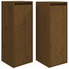 vidaXL Dulapuri de perete 2 buc. maro miere 30x30x80 cm lemn de pin