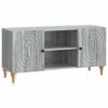 vidaXL Cabinet TV 102 x 34,5 x 50 cm Sonoma gri Lemn prelucrat