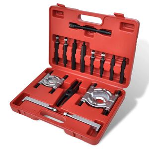 vidaXL Set extractor rulmenți, 14 piese