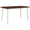 vidaXL Masa de dining cu margine vie 140 x 80 x 75 cm