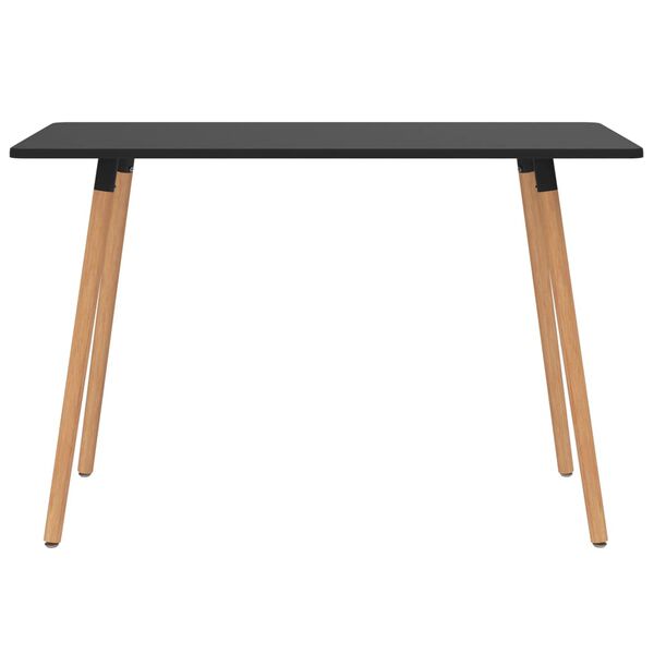 vidaXL Set de masă, 5 piese, gri