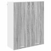 vidaXL Dulap suspendat Gri Sonoma 80 x 31 x 100 cm Lemn prelucrat