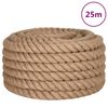 vidaXL Funie de iută, 25 m lungime, 36 mm grosime