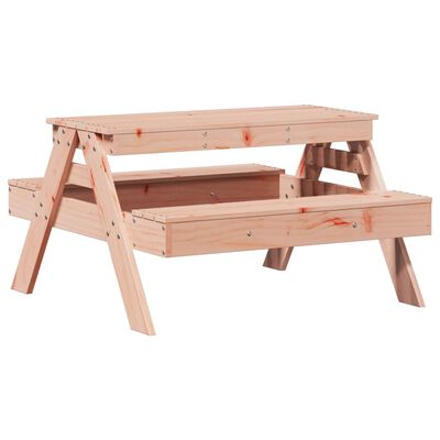 vidaXL Masă de picnic pentru copii, 88x97x52 cm, lemn masiv douglas