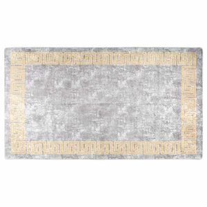vidaXL Covor lavabil, gri, 190x300 cm