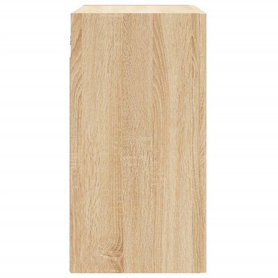 vidaXL Dulap de perete, stejar sonoma, 60x31x60 cm, lemn compozit