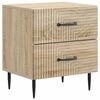 vidaXL Dulap de noapte Stejar Sonoma 43 x 34,5 x 47,5 cm