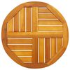vidaXL Blat de masă rotund, &Oslash;50x2 cm, lemn masiv de acacia