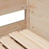 vidaXL Pat de zi cu extensie, 90x190 cm, lemn masiv de pin