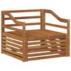 vidaXL Set de canapele de exterior Lemn Solid de Acacia natural