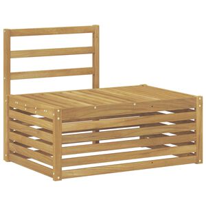 vidaXL Set de canapele de exterior Alb 91 x 63 x 73 cm