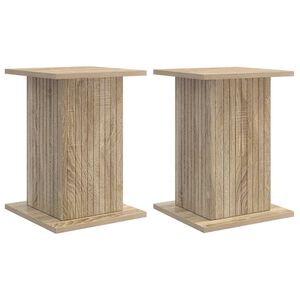 vidaXL Suport pentru plante 2 buc. Stejar Sonoma 30,5 x 30 x 43 cm