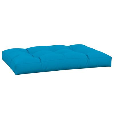 vidaXL Pernă canapea din paleți, albastru, 120 x 80 x 10 cm