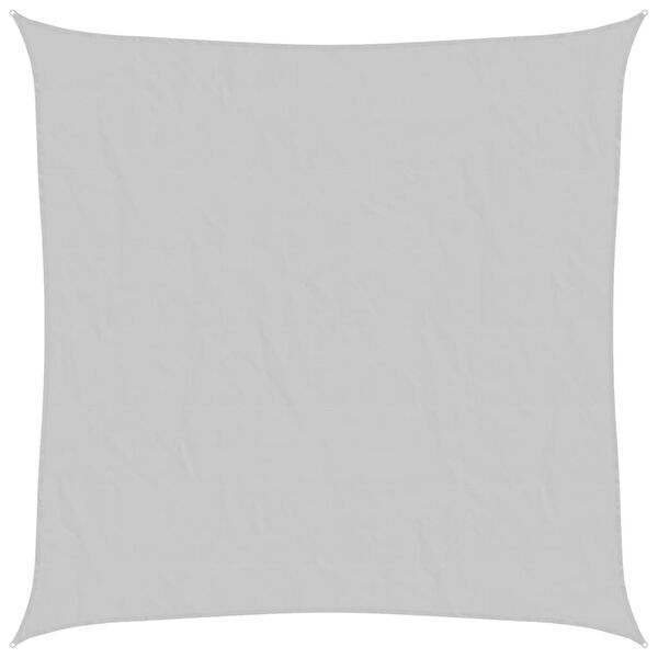 vidaXL Parasolar, gri deschis, 7x7 m, 100% poliester Oxford