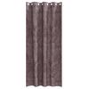 vidaXL Cortine din catifea cu perdele 2 pcs Maro 245 x 140 cm Catifea