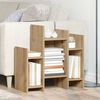 vidaXL Dulap lateral Stejar Artizanal 60 x 26 x 60 cm Lemn compozit