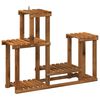 vidaXL Suport pentru plante natural 90 x 25 x 73 cm