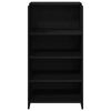 vidaXL Birou de recepție negru 55x50x103,5 cm Lemn prelucrat