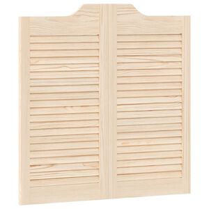 vidaXL Uși oscilante natural 80 x 40 cm Lemn masiv de pin