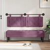 vidaXL Cap de pat suspendat Pe perete Violet 150 x 55 x 5 cm Catifea