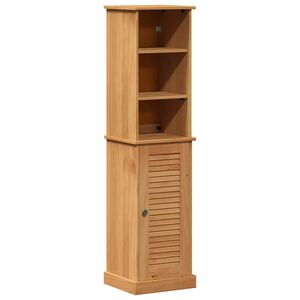 vidaXL Set de mobilier pentru baie VIGO 2 pcs Maro și Maro Miere