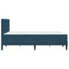 vidaXL Cadru de pat cu saltea albastru 120 x 190 cm Catifea