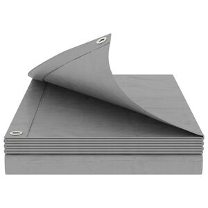 vidaXL &Icirc;mpătură cu ochiuri Gri deschis 2 x 3 m 180 gsm PE