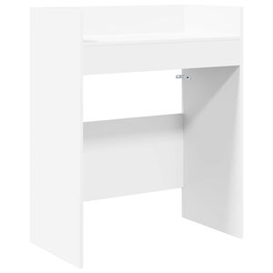 vidaXL Masă DJ Alb 62 x 45 x 102 cm Lemn prelucrat
