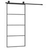 vidaXL Ușă glisantă cu set feronerie, 90x205 cm, sticlă ESG/aluminiu