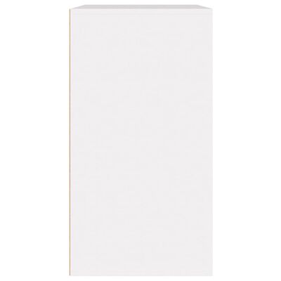 vidaXL Dulap de cosmetice, alb, 80x40x75 cm, lemn prelucrat