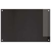 vidaXL Spate de bucătărie 2 pcs Negru 90 x 60 cm sticlă securizată