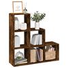 vidaXL Bibliotecă/separator cameră&nbsp;3 niveluri&nbsp;stejar 99x29x99 cm lemn