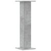 vidaXL Suport de plante, 2 buc., gri beton, 30x30x95 cm lemn prelucrat