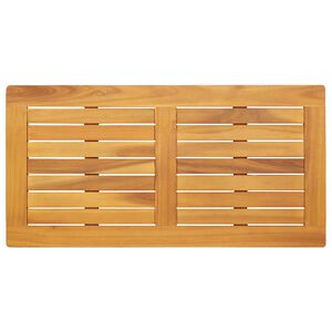 vidaXL Placă de masă Ulei Natural 90 x 45 x 2 cm Lemn Solid de Acacia
