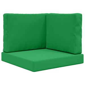 vidaXL Perna pentru canapea de exterior Poliester Verde 60 x 60 cm