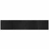 vidaXL Covor dreptunghiular, negru, 80x400 cm, bambus