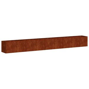 vidaXL Jardinieră Rusty 360x40x40 cm Oțel rezistent la intemperii
