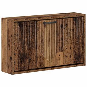 vidaXL Dulap pentru pantofi montat pe perete HOORN 71 x 17 x 43 cm