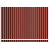 vidaXL Copertină retractabilă portocaliu/maro 4,5x3 m, textil/aluminiu