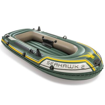 Intex Set barcă gonflabilă Seahawk 2 cu vâsle și pompă, 68347NP