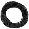 vidaXL Cord din Piele Negru &Oslash;1 mm x 10 m Piele