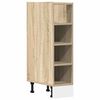 vidaXL Dulap inferior "Riga", stejar sonoma, 20x44,5x81,5 cm